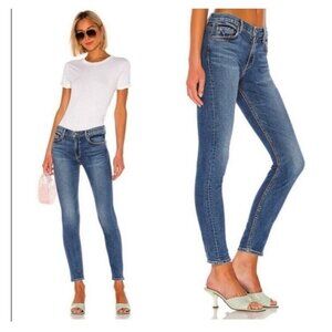 GRLFRND Jeans 23 Petite Candice All Of Me Wash Mid Rise Waist Revolve